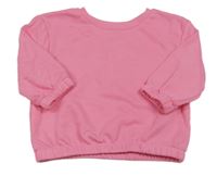 Růžová oversize mikina zn. PRIMARK