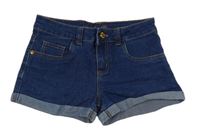 Tmavomodré riflové kraťasy zn. Denim Co.