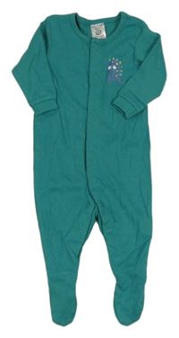 Zelený overal s příšerkou Lily & Dan