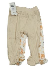 Nové - 2x polodupky - béžové + smetanové se zvířaty So Cute