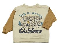 Béžovo-hnědá mikina s Paw Patrol Nickelodeon