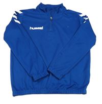 Safírová sportovní mikina Hummel