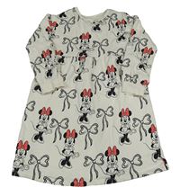 Světlebéžové teplákové šaty s Minnie George