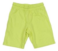 Neonově žluté teplákové kraťasy Dunnes