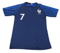 Tmavomodrý fotbalový dres - Griezmann - France