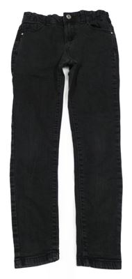 Antracitové skinny rifle Denim Co.