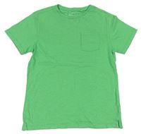Zelené tričko s kapsou Next