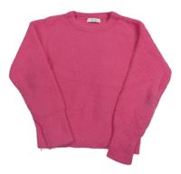 Růžový crop svetr Primark