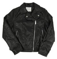 Černý koženkový křivák Primark