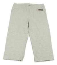 Šedé melírované crop legíny Yigga