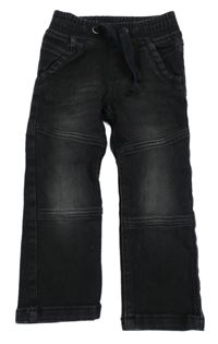 Černé teplákové rifle Lupilu