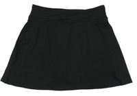 Černá sportovní sukně s všitými kraťasy H&M