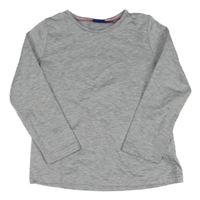 Šedé melírované thermo triko lupilu