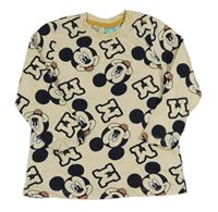 Smetanové triko s Mickeym Disney