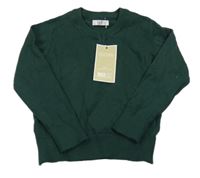 Nové - Tmavozelený svetr 