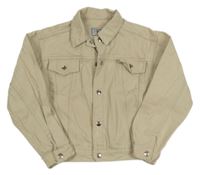 Béžová riflová bunda 