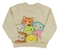 Béžová mikina se zvířátky - Sqishmallows H&M