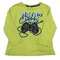 Světlezelené triko s ovladačem Kiki&Koko