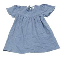 Světlemodré riflové šaty H&M