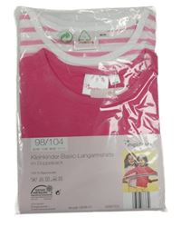 Nové - 2set - 2x triko - růžové + růžovo-bílé pruhované Impidimpi