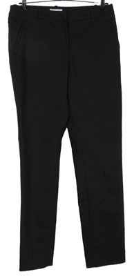 Dámské černé chino kalhoty H&M
