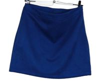 Dámská tmavomodrá semišová sukně Primark 