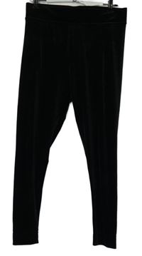 Dámské černé sametové tregíny M&S 