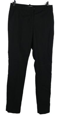 Dámské černé skinny kalhoty s puky H&M