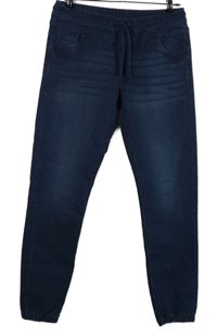 Dámské tmavomodré cuff jogger rifle Esmara 