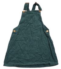 Petrolejové manšestrové laclové šaty Next