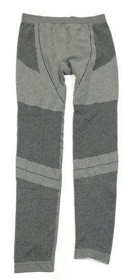 Šedo-černé spodní funkční legíny Crivit