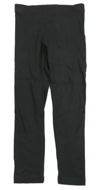 Tmavošedé žebrované legíny George