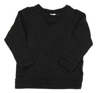 Černá melírovaná mikina H&M