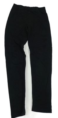 Černé zateplené legíny H&M