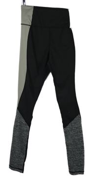 Dámské černo-béžové sportovní legíny Shein