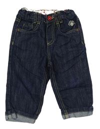 Tmavomodré capri rifle Jasper Conran