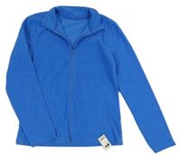 Nové - Modrá fleecová propínací mikina Dunnes