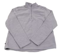 Levandulová fleecová fuknční mikina Quechua