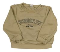 Béžová mikina s nápisem Shein