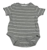 Šedo-bílé pruhované body F&F