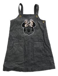 Tmašedé manšestrové laclové šaty s Minnie Disney + George