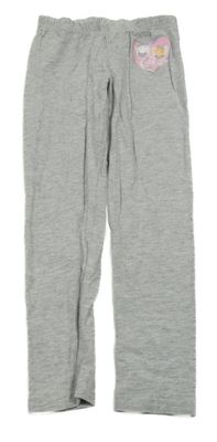 Šedé melírované legíny s Pepinou