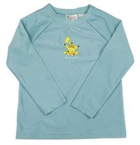 Světlemodré UV triko s Pikachu H&M