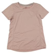 Starorůžové sportovní funkční tričko H&M