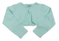 Pomněnkové propínací svetrové bolérko dopodopo