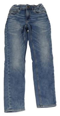 Modré plísňové slim teplákové rifle C&A