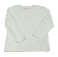 Bílé triko H&M