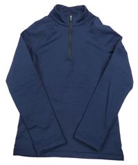 Tmavomodrá thermo mikina Wed'ze