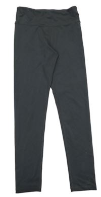 Tmavošedé sportovní legíny H&M