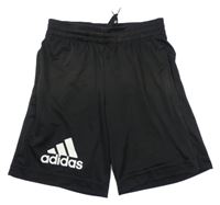 Černé funkční sportovní kraťasy Adidas
